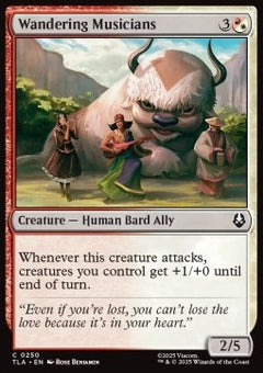 Wandering Musicians - Magic: The Gathering | Avatar: The Last Airbender (Common) [TLA-250]