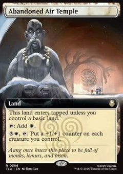 Abandoned Air Temple - Magic: The Gathering | Avatar: The Last Airbender: Extras (Rare) [XTLA-386]