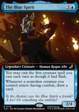 The Blue Spirit (V.2) - Magic: The Gathering | Avatar: The Last Airbender: Eternal (Rare) [TLE-178]