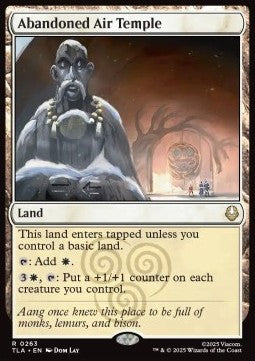 Abandoned Air Temple - Magic: The Gathering | Avatar: The Last Airbender (Rare) [TLA-263]