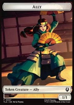 Ally Token (W 1/1) // Clue Token (V.4) - Magic: The Gathering | Avatar: The Last Airbender: Tokens (Token) [TTLA-T 7/18]