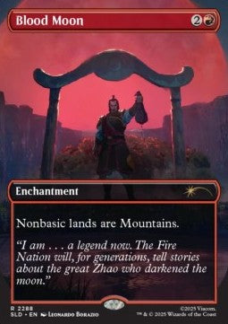 Blood Moon - Secret Lair Drop Series: Secret Lair x Avatar: The Last Airbender Superdrop (Rare) [SLDTLA-2288]