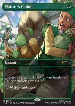 Nature's Claim - Secret Lair Drop Series: Secret Lair x Avatar: The Last Airbender Superdrop (Rare) [SLDTLA-2297]