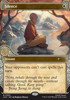 Silence - Secret Lair Drop Series: Secret Lair x Avatar: The Last Airbender Superdrop (Rare) [SLDTLA-2300]