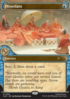 Preordain - Secret Lair Drop Series: Secret Lair x Avatar: The Last Airbender Superdrop (Rare) [SLDTLA-2301]