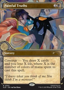 Painful Truths - Secret Lair Drop Series: Secret Lair x Avatar: The Last Airbender Superdrop (Rare) [SLDTLA-2302]