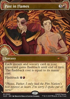 Past in Flames - Secret Lair Drop Series: Secret Lair x Avatar: The Last Airbender Superdrop (Mythic) [SLDTLA-2303]