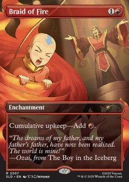 Braid of Fire - Secret Lair Drop Series: Secret Lair x Avatar: The Last Airbender Superdrop (Rare) [SLDTLA-2307]