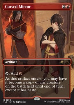 Cursed Mirror - Secret Lair Drop Series: Secret Lair x Avatar: The Last Airbender Superdrop (Rare) [SLDTLA-2308]