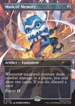Mask of Memory - Secret Lair Drop Series: Secret Lair x Avatar: The Last Airbender Superdrop (Rare) [SLDTLA-2309]