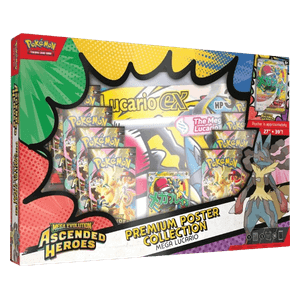 Ascended Heroes: Mega Lucario Premium Poster Collection - Ascended Heroes