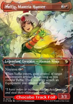 Yuffie, Materia Hunter - Magic: The Gathering - FINAL FANTASY Holiday Release (Rare) [FINH-470]