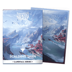 100 Dragon Shield Sleeves - Matte Dual Landfall Series "Scalding Tarn" - Magic the Gathering Products