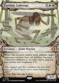 Curious Colossus - Lorwyn Eclipsed: Extras (Mythic) [XECL-298]