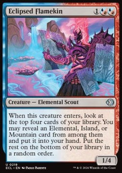 Eclipsed Flamekin - Lorwyn Eclipsed (Uncommon) [ECL-219]
