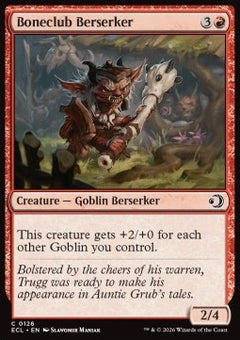 Boneclub Berserker - Lorwyn Eclipsed (Common) [ECL-126]