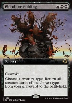 Bloodline Bidding (V.1) - Lorwyn Eclipsed: Extras (Rare) [XECL-359]