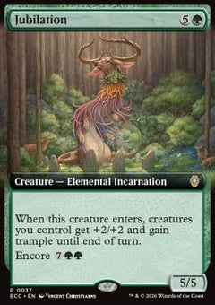 Jubilation - Commander: Lorwyn Eclipsed: Extras (Rare) [XECC-37]