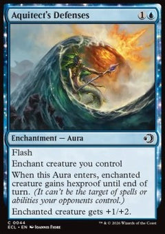 Aquitect's Defenses - Lorwyn Eclipsed (Common) [ECL-44]