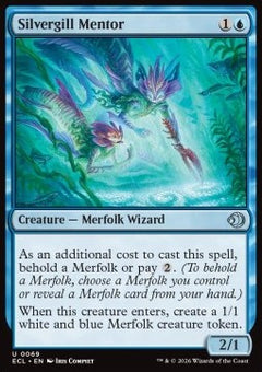 Silvergill Mentor - Lorwyn Eclipsed (Uncommon) [ECL-69]