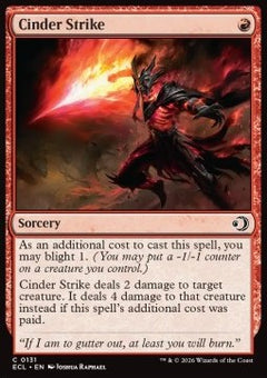 Cinder Strike - Lorwyn Eclipsed (Common) [ECL-131]