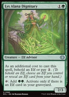 Lys Alana Dignitary - Lorwyn Eclipsed (Uncommon) [ECL-180]
