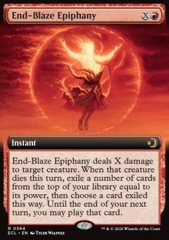 End-Blaze Epiphany - Lorwyn Eclipsed: Extras (Rare) [XECL-364]