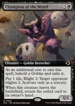 Champion of the Weird - Lorwyn Eclipsed: Extras (Rare) [XECL-360]