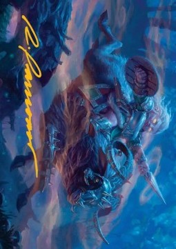 Art Series: Bristlebane Outrider (V.2) - Lorwyn Eclipsed: Extras (Tip Card) [XECL-A18]