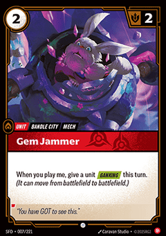 Gem Jammer - Spiritforged (Common) [SFD-007]