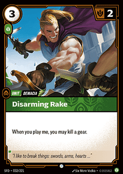 Disarming Rake - Spiritforged (Common) [SFD-032]