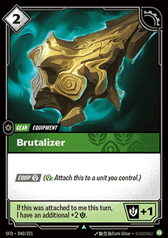 Brutalizer - Spiritforged (Uncommon) [SFD-042]