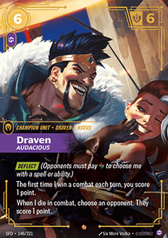 Draven, Audacious (V.1 - Epic) - Spiritforged (Epic) [SFD-148]