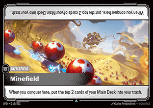 Minefield - Spiritforged (Uncommon) [SFD-212]