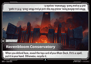 Ravenbloom Conservatory - Spiritforged (Uncommon) [SFD-215]