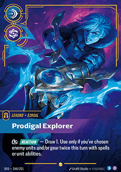 Ezreal, Prodigal Explorer (V.2 - Showcase) - Spiritforged (Showcase) [SFD-248]