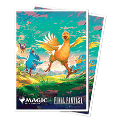 Magic: The Gathering - FINAL FANTASY: "Chocobo Parade" APEX Deck Protector Sleeves - FINAL FANTASY