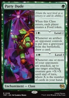 Party Dude - Teenage Mutant Ninja Turtles (Rare) [TMT-128]