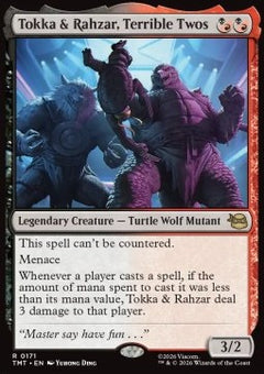 Tokka & Rahzar, Terrible Twos - Teenage Mutant Ninja Turtles (Rare) [TMT-171]