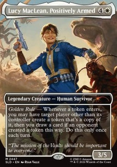 Lucy MacLean, Positively Armed - Secret Lair Drop Series: Rad Superdrop (Mythic) [SLDR-2447]