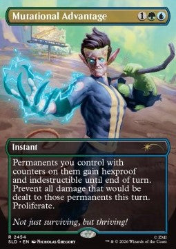 Mutational Advantage - Secret Lair Drop Series: Rad Superdrop (Rare) [SLDR-2454]