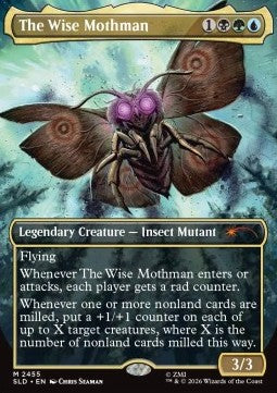 The Wise Mothman - Secret Lair Drop Series: Rad Superdrop (Mythic) [SLDR-2455]