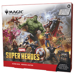 Magic: The Gathering | Marvel Super Heroes: "Heroes United" Scene Box - Marvel Super Heroes