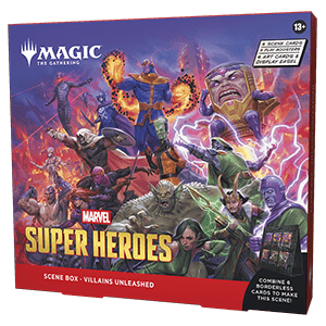 Magic: The Gathering | Marvel Super Heroes: "Villains Unleashed" Scene Box - Marvel Super Heroes