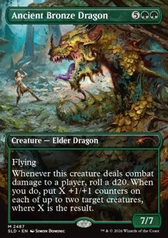 Ancient Bronze Dragon - Secret Lair Drop Series: Roll for Initiative Superdrop (Mythic) [SLDRFI-2487]