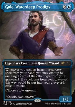 Gale, Waterdeep Prodigy - Secret Lair Drop Series: Roll for Initiative Superdrop (Rare) [SLDRFI-2488]