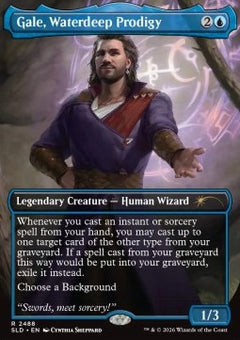 Gale, Waterdeep Prodigy - Secret Lair Drop Series: Roll for Initiative Superdrop (Rare) [SLDRFI-2488]