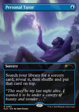 Personal Tutor - Secret Lair Drop Series: Roll for Initiative Superdrop (Rare) [SLDRFI-2492]