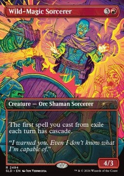 Wild-Magic Sorcerer - Secret Lair Drop Series: Roll for Initiative Superdrop (Rare) [SLDRFI-2494]