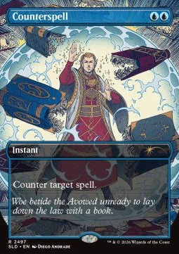 Counterspell - Secret Lair Drop Series: Roll for Initiative Superdrop (Rare) [SLDRFI-2497]